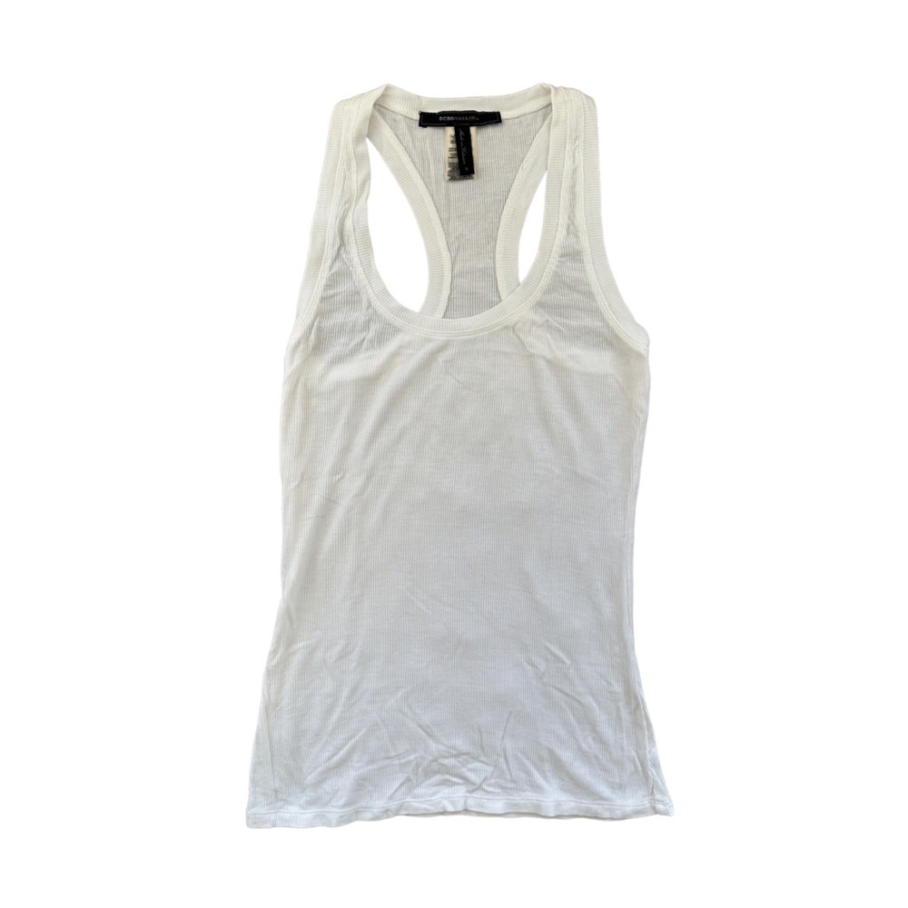 White Basic BCBG Tank